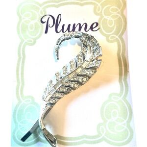 Rhinestone Hair Accessory – Statement Hairpin with Repurposed Vintage Jewelry